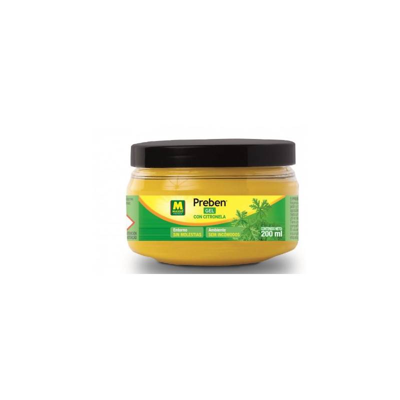 MASSO GEL CON CITRONELA MOSQUITOS 200ML