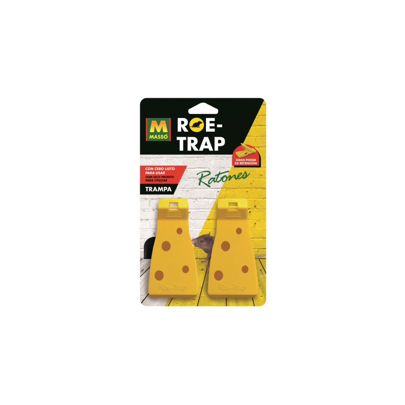 MASSO ROE TRAP TRAMPA RATONES 2UNDES