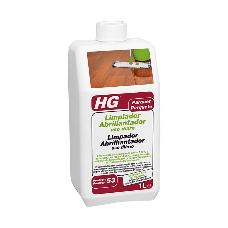 LIMPIADOR ABRILLANTADOR PARQUET HG 1LTR