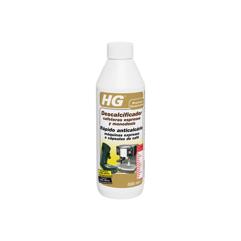 HG DESCALCIFICADOR CAFETERA 500ML