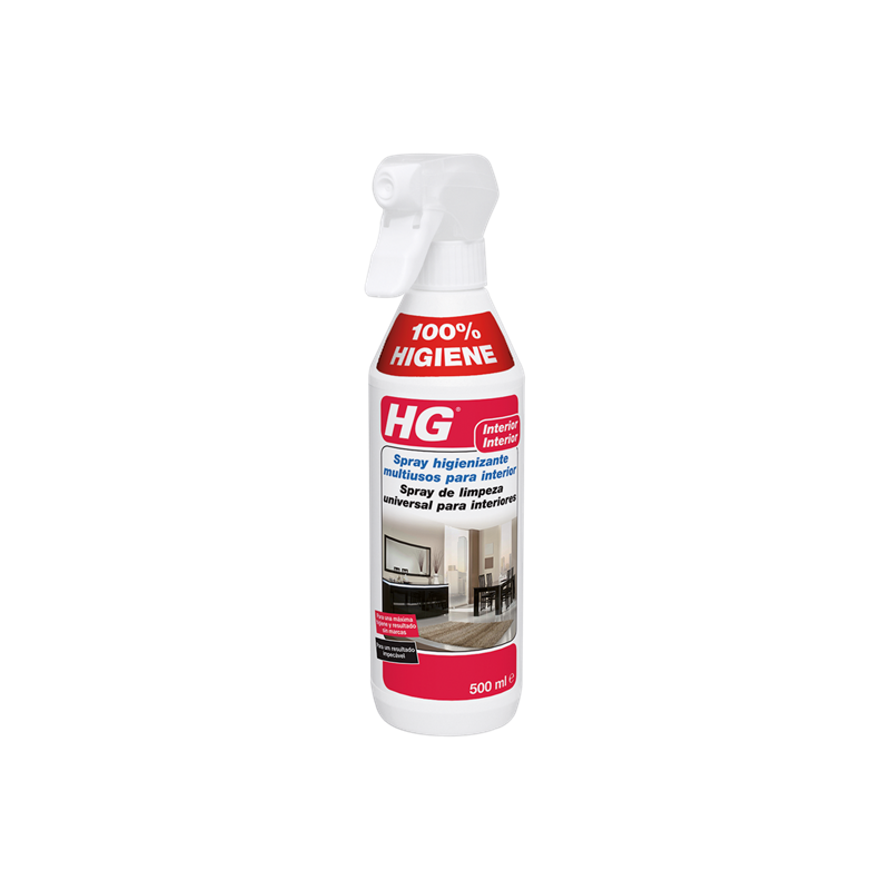 HG SPRAY HIGIENIZANTE MULTIUSO INTERIOR 500ML