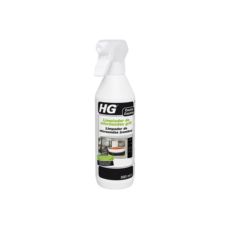 HG SPRAY LIMPIADOR MICROONDAS 500ML