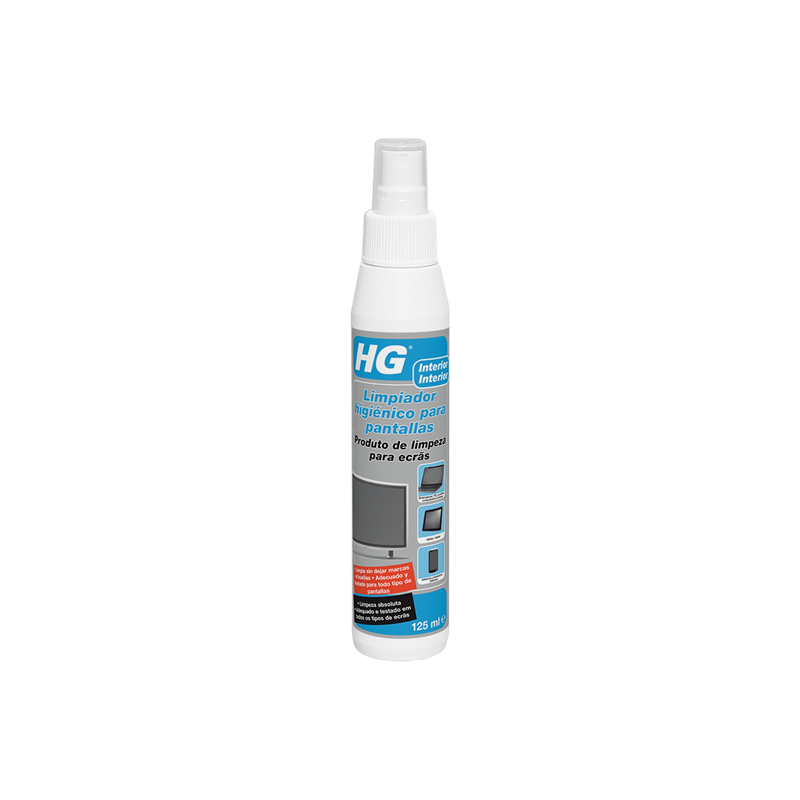 HG SPRAY LIMPIADOR HIGIENICO PANTALLAS MOVIL TV