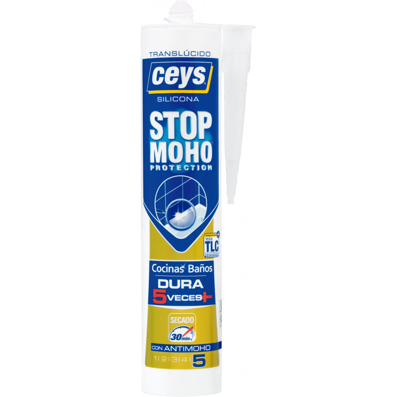 SILICONA CEYS STOP MOHO XPRESS CART TRANSL 280ML