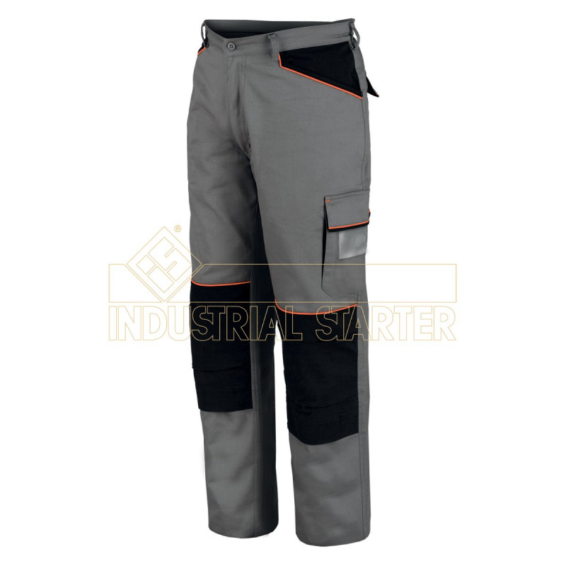 PANTALON SHOT GRIS STARTER 100% ALGODON TALLA L