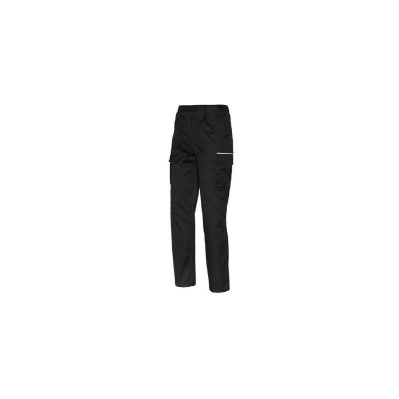 PANTALON NEGRO EUROMIX LIGERO MULTIBOLSILLO TALLA S