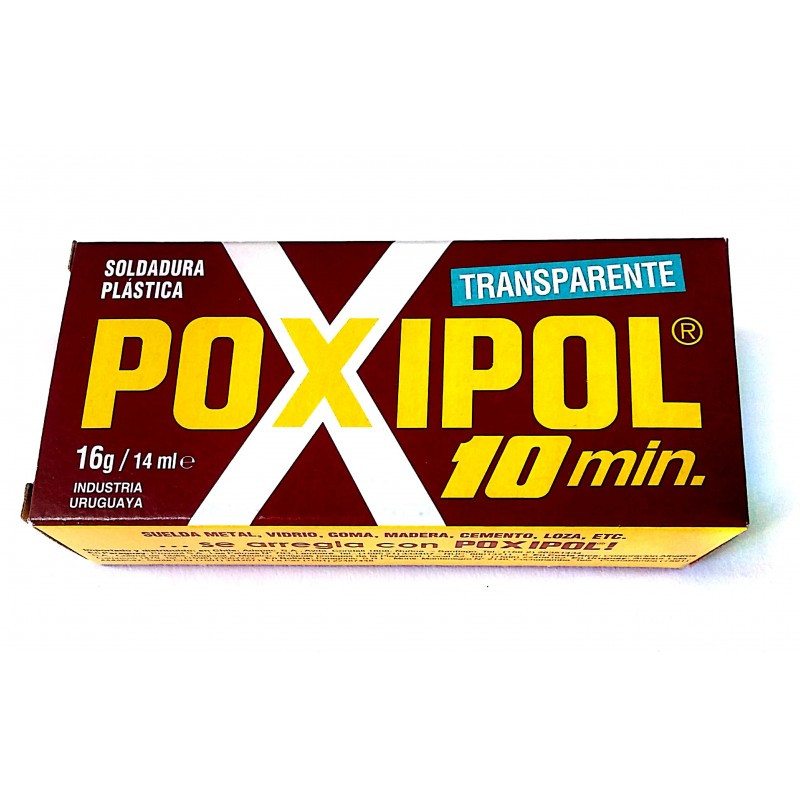 POXIPOL TRANSPARENTE 16GR